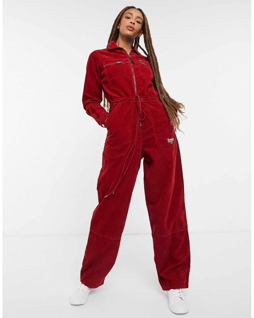 Tommy hilfiger sales red jumpsuit