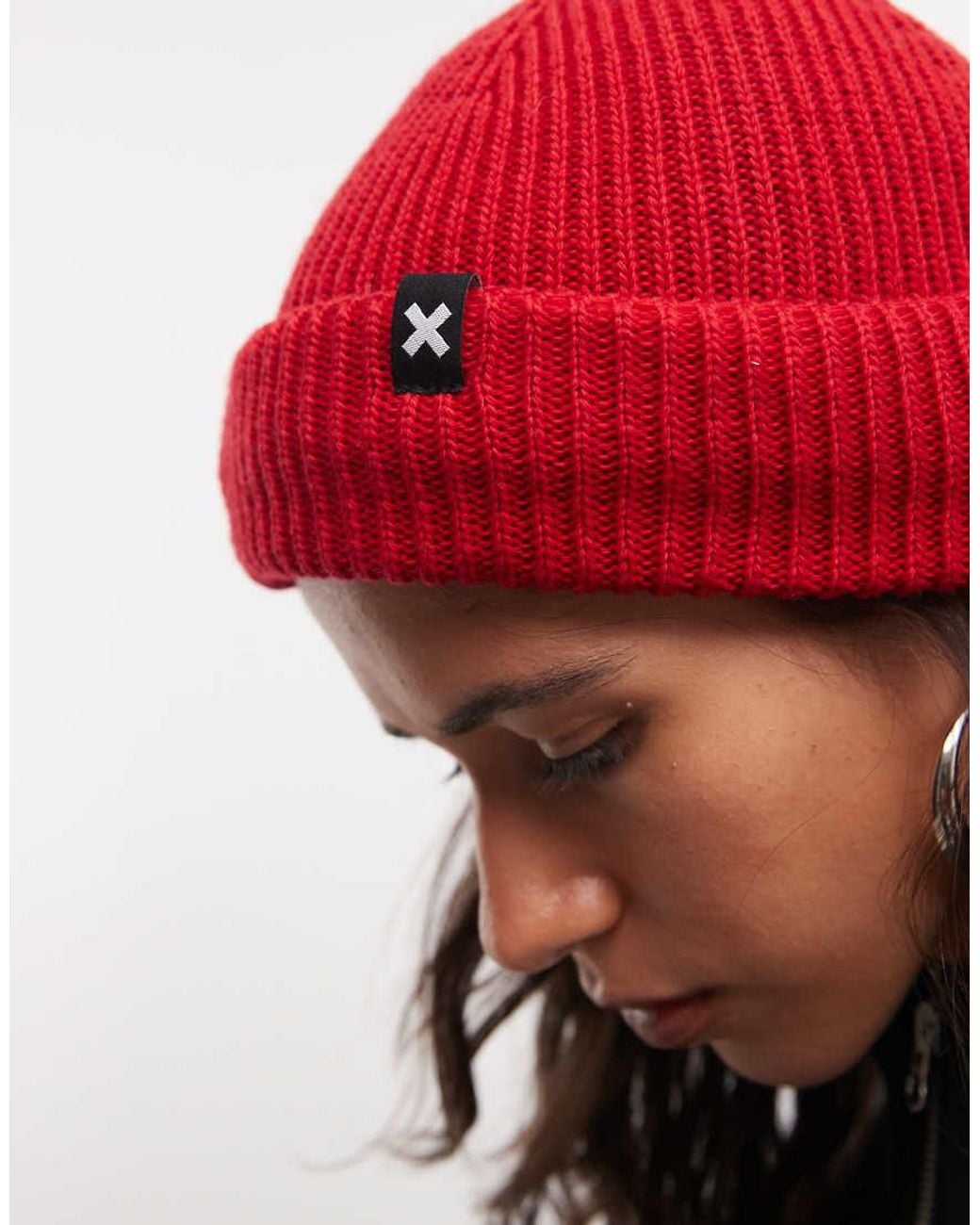 Collusion Red Logo Fisherman Beanie