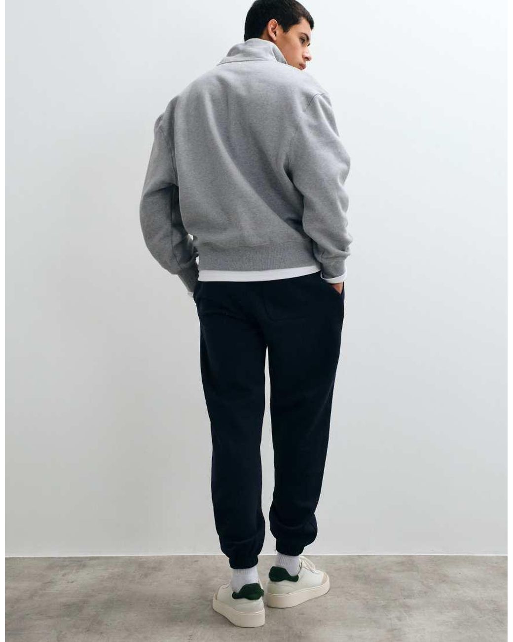 ASOS Blue Essentials Tapered jogger for men