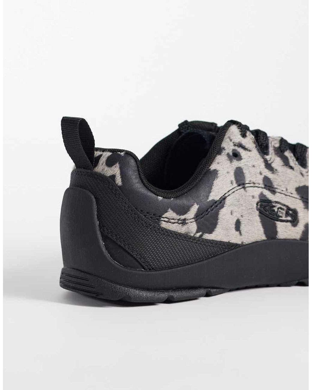Keen Black Jasper Brushed Suede Trainers