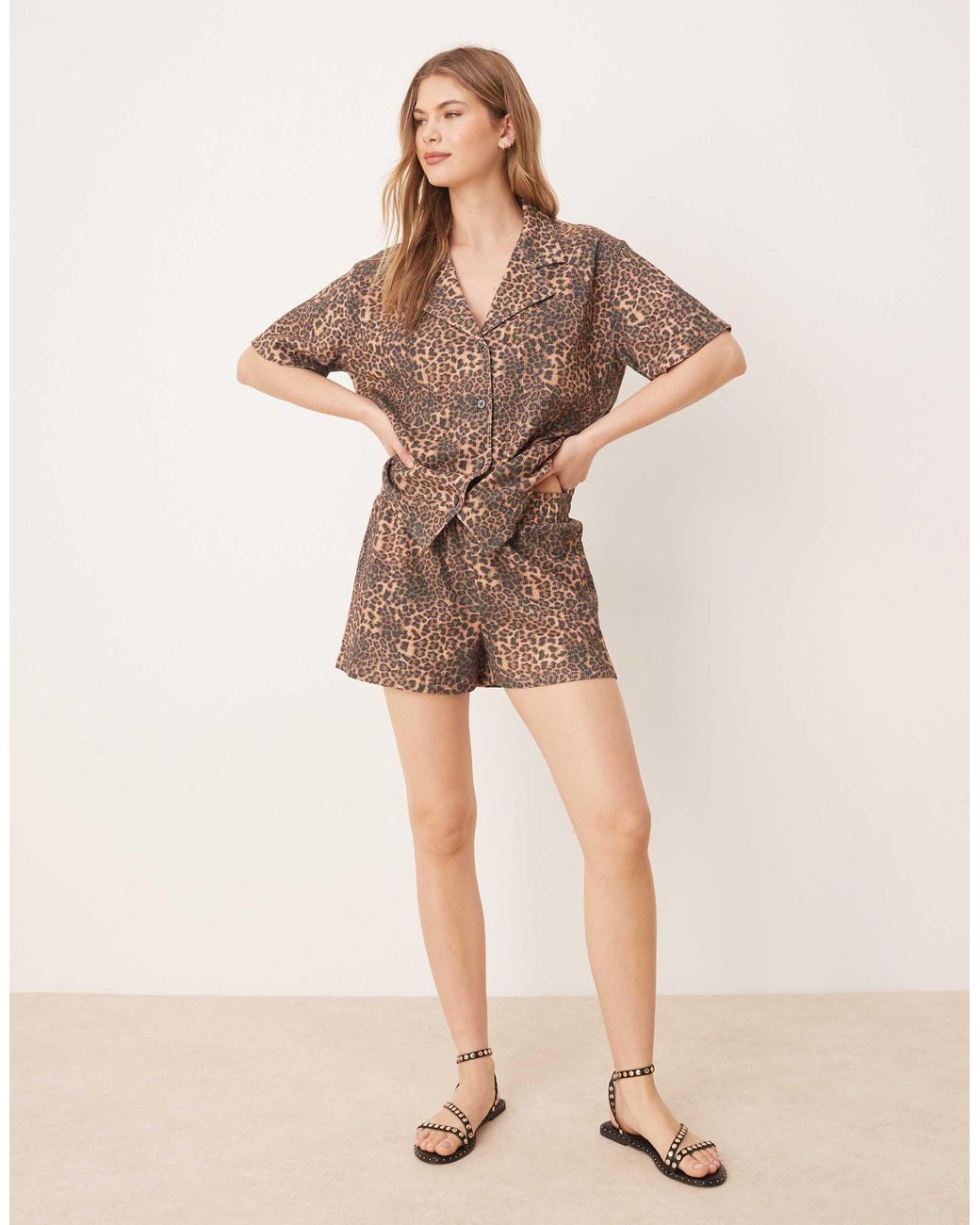 ASOS Brown Boxer Short