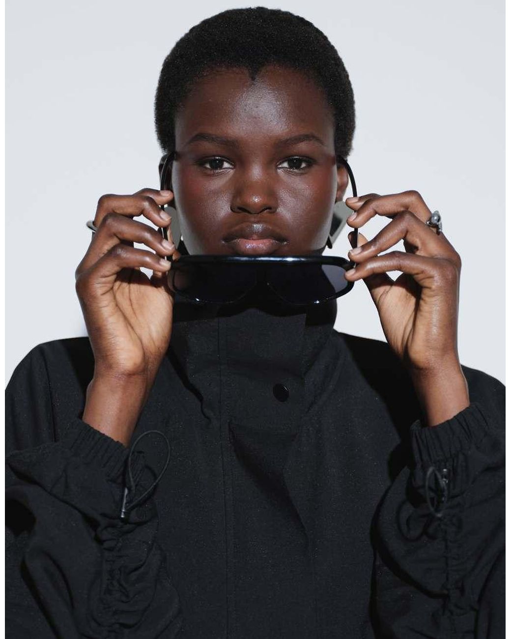 ASOS Black Ttya Co-Ord Soft Tracksuit Jacket
