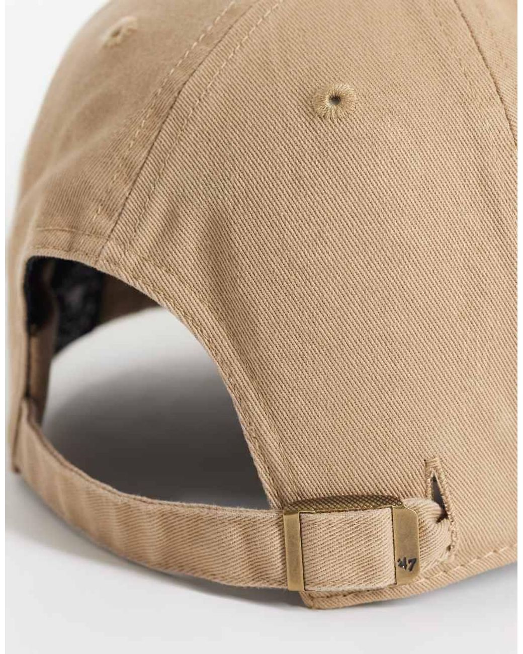 '47 Natural Ny Yankees Loop Label Logo Cap