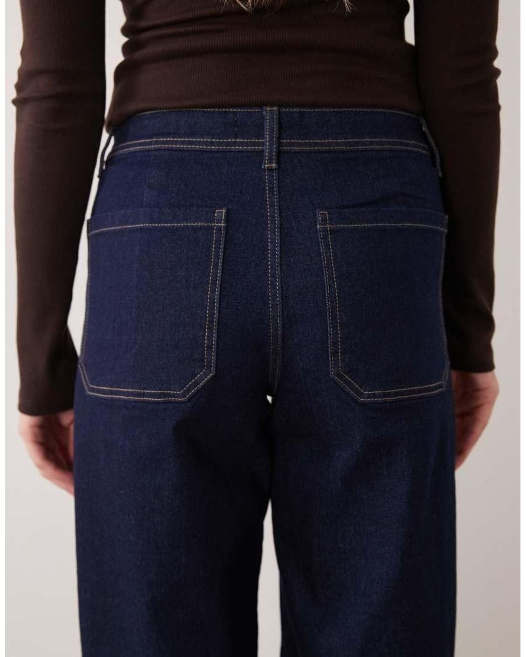 Jdy Blue Vanessa Wide Leg Jeans