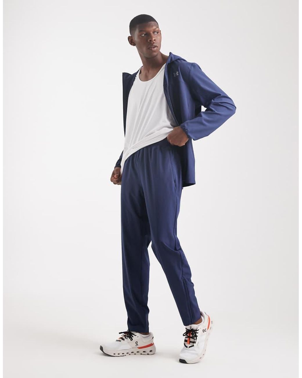 Under Armour Blue Velociti Pro Storm Joggers for men