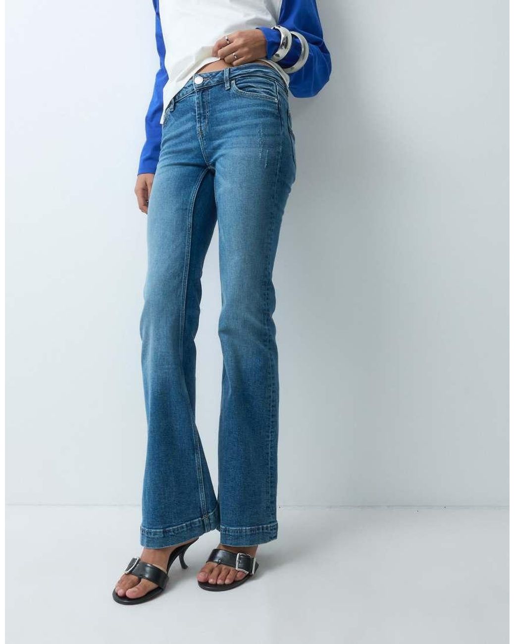 Gina Tricot Blue Shaping Jeans