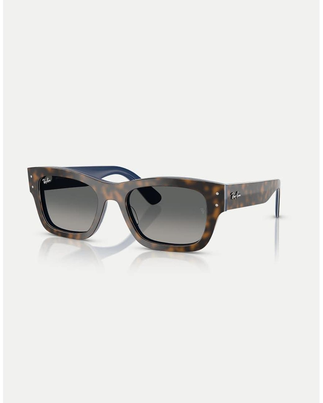 Ray-Ban Brown Joseph Rectangle Sunglasses With Lens