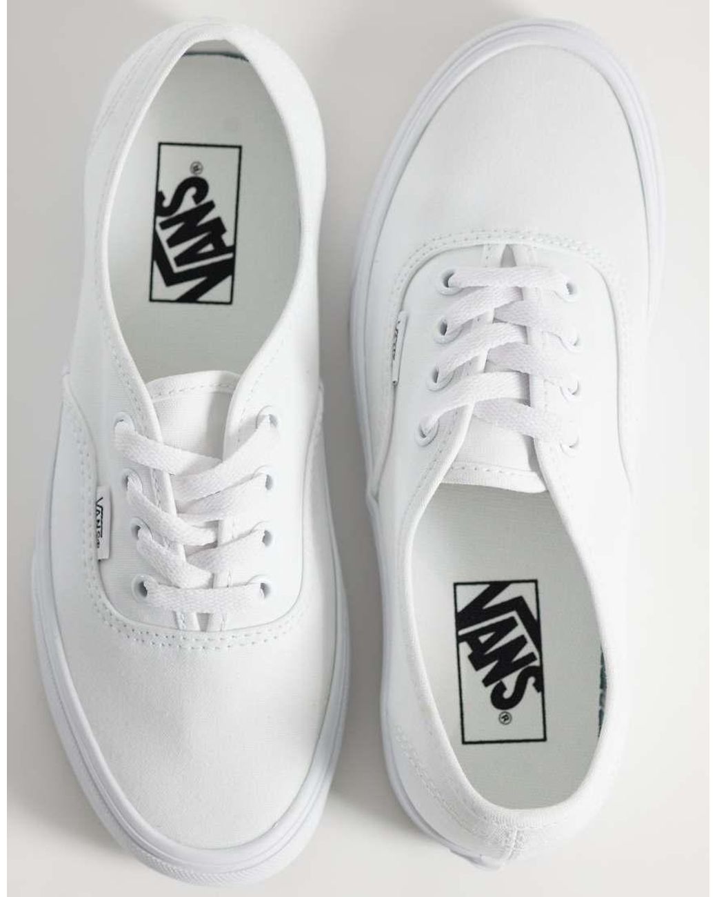 Vans White Authentic Trainers