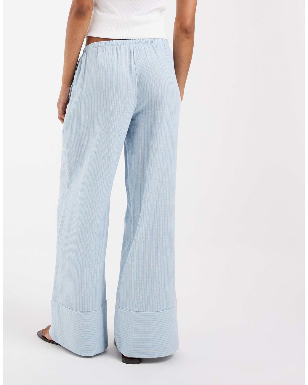 ASOS Blue Pull On Trouser Co-ord