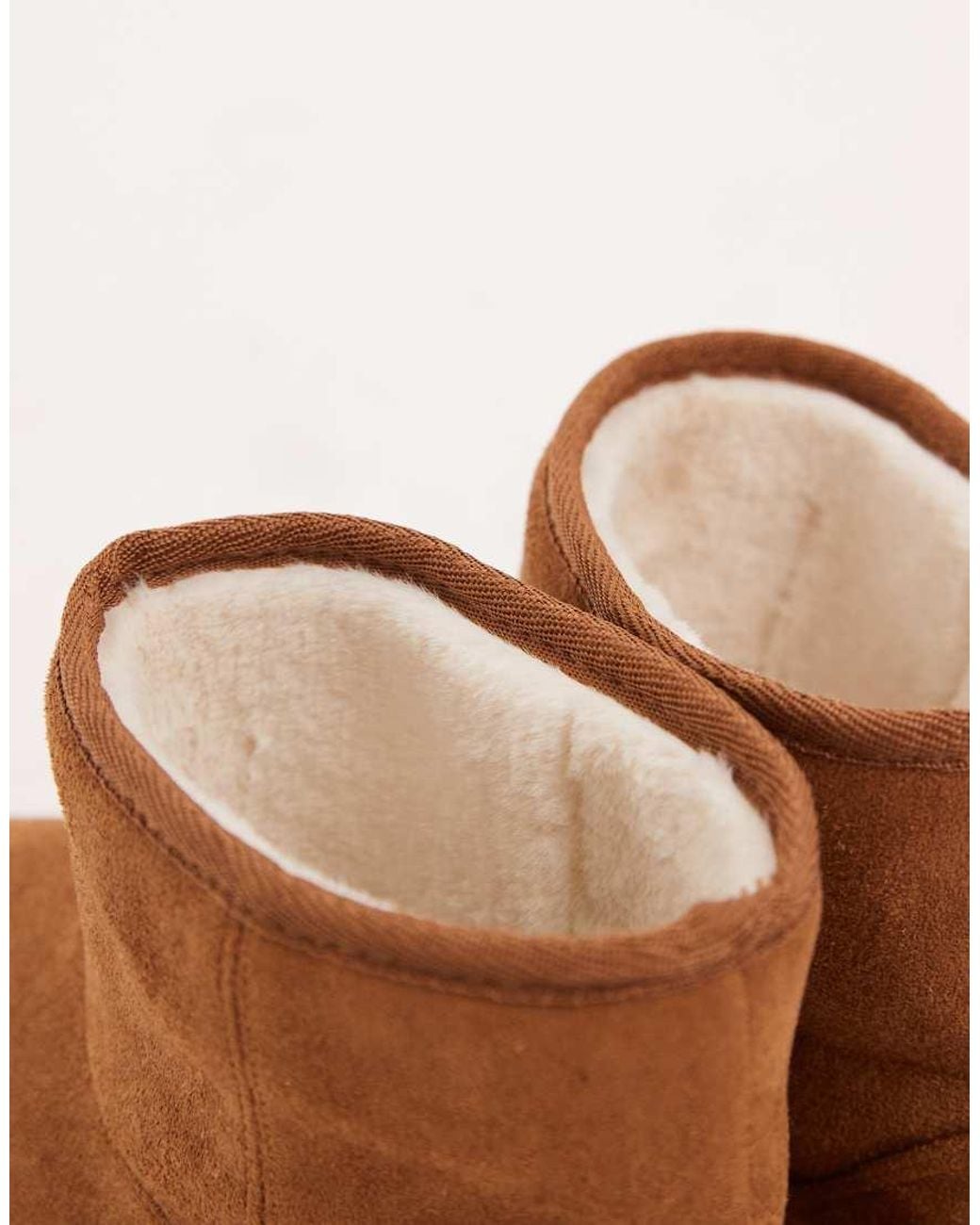 ASOS Brown Slipper Boots for men