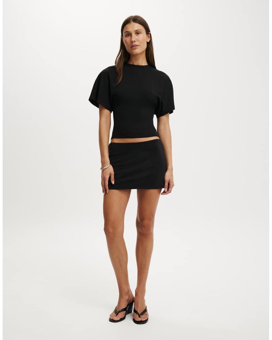 Cotton On Black Honey Skort