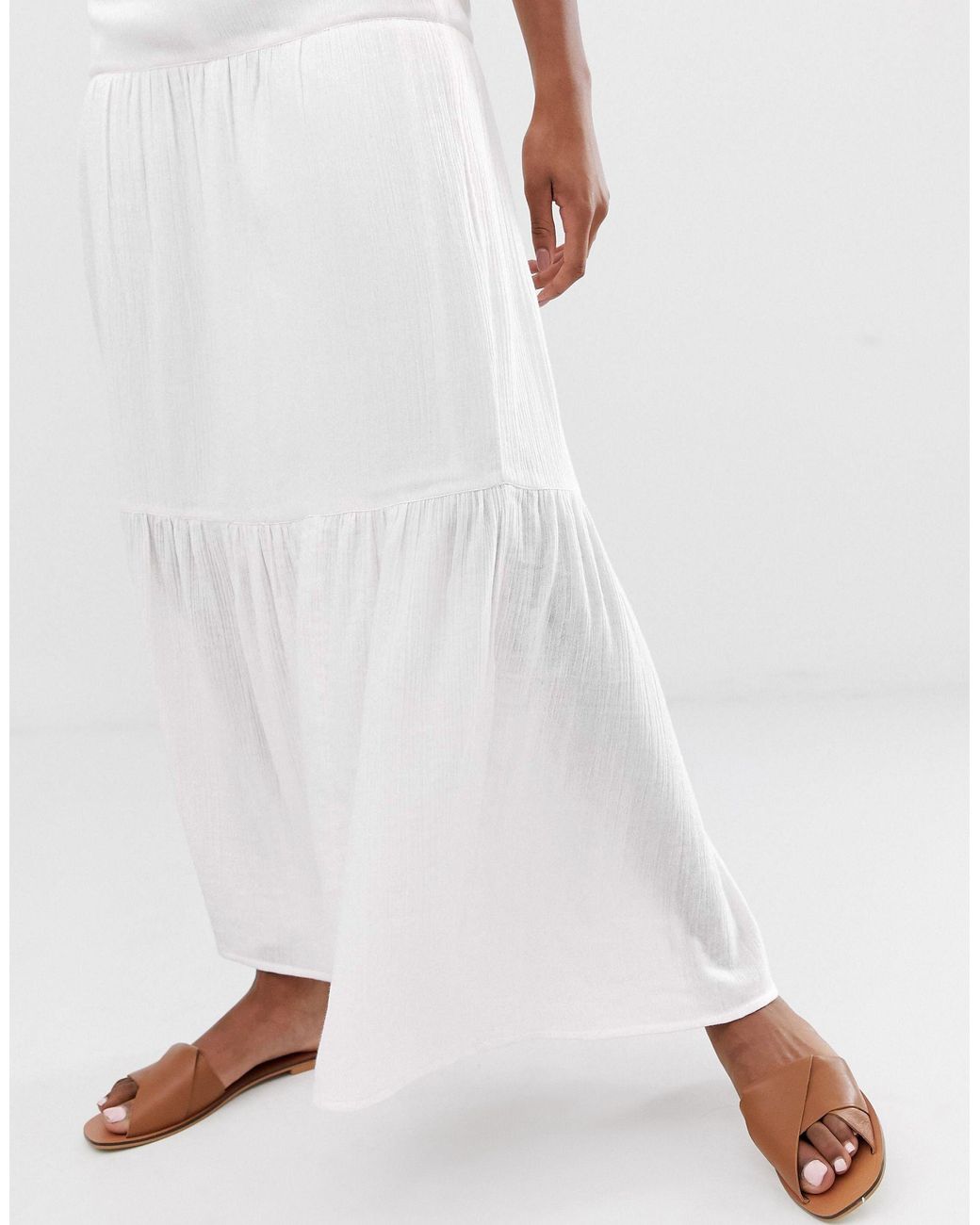 cheesecloth maxi skirt