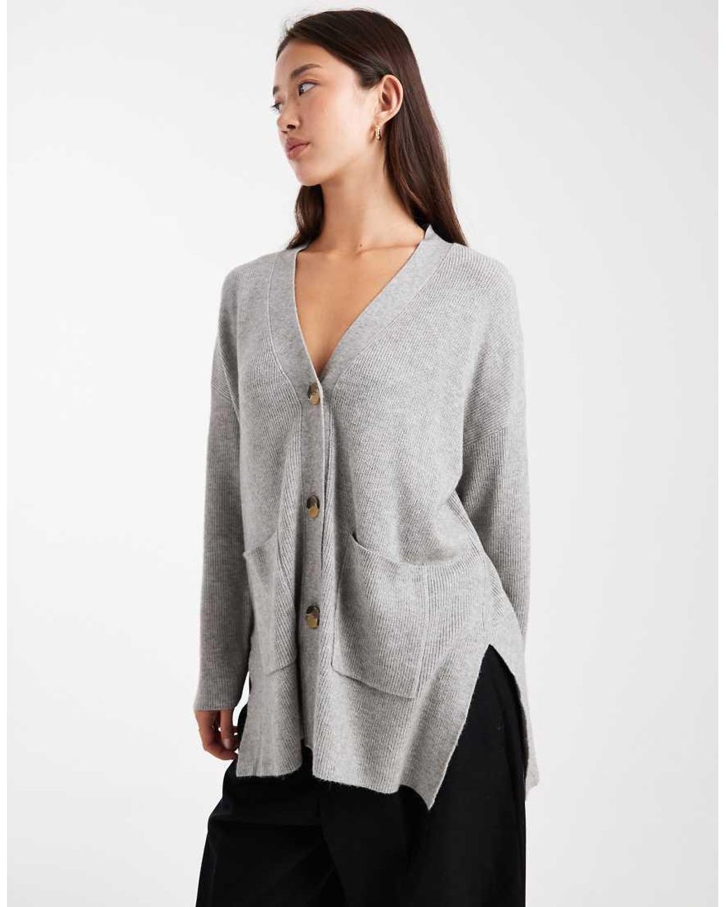 ONLY White Oversized Cardigan