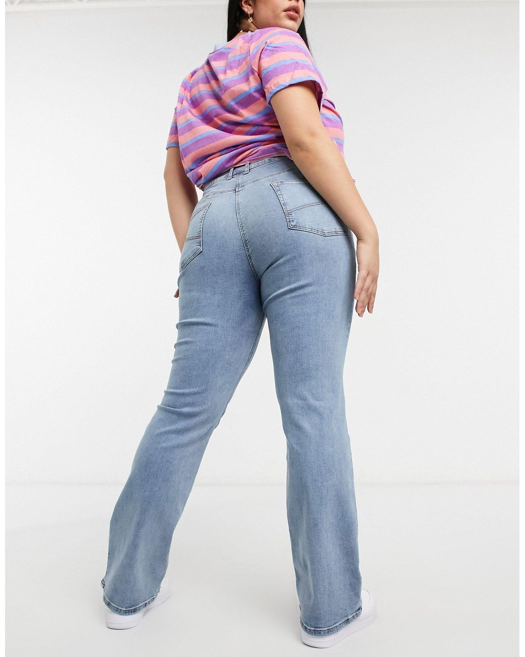 Collusion Denim Plus X008 Bootleg Jeans 