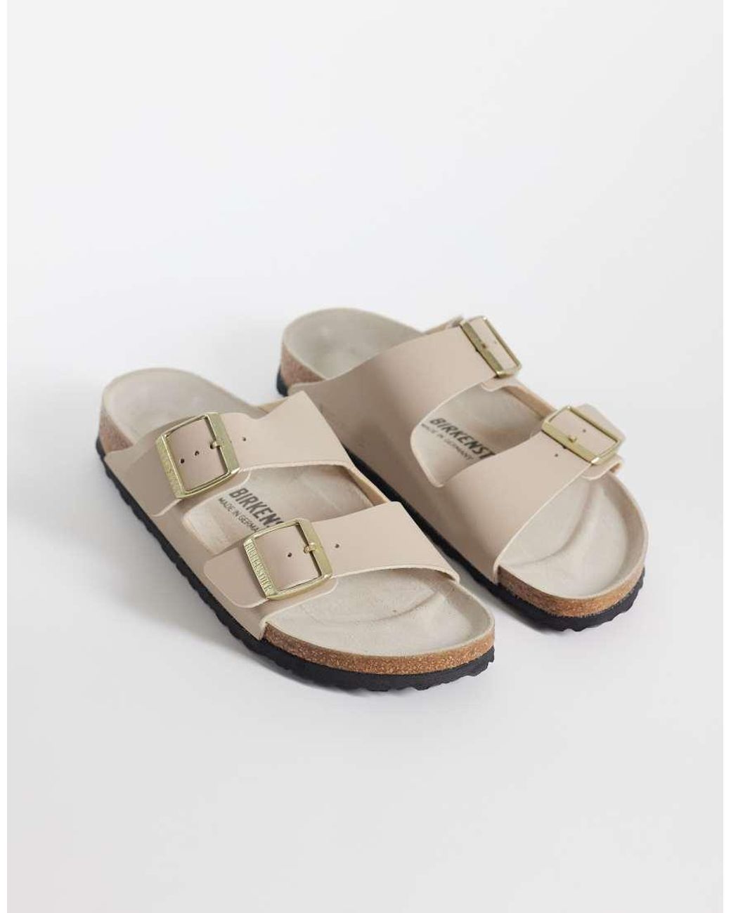 Birkenstock Natural Arizona Birko-Flor Sandal