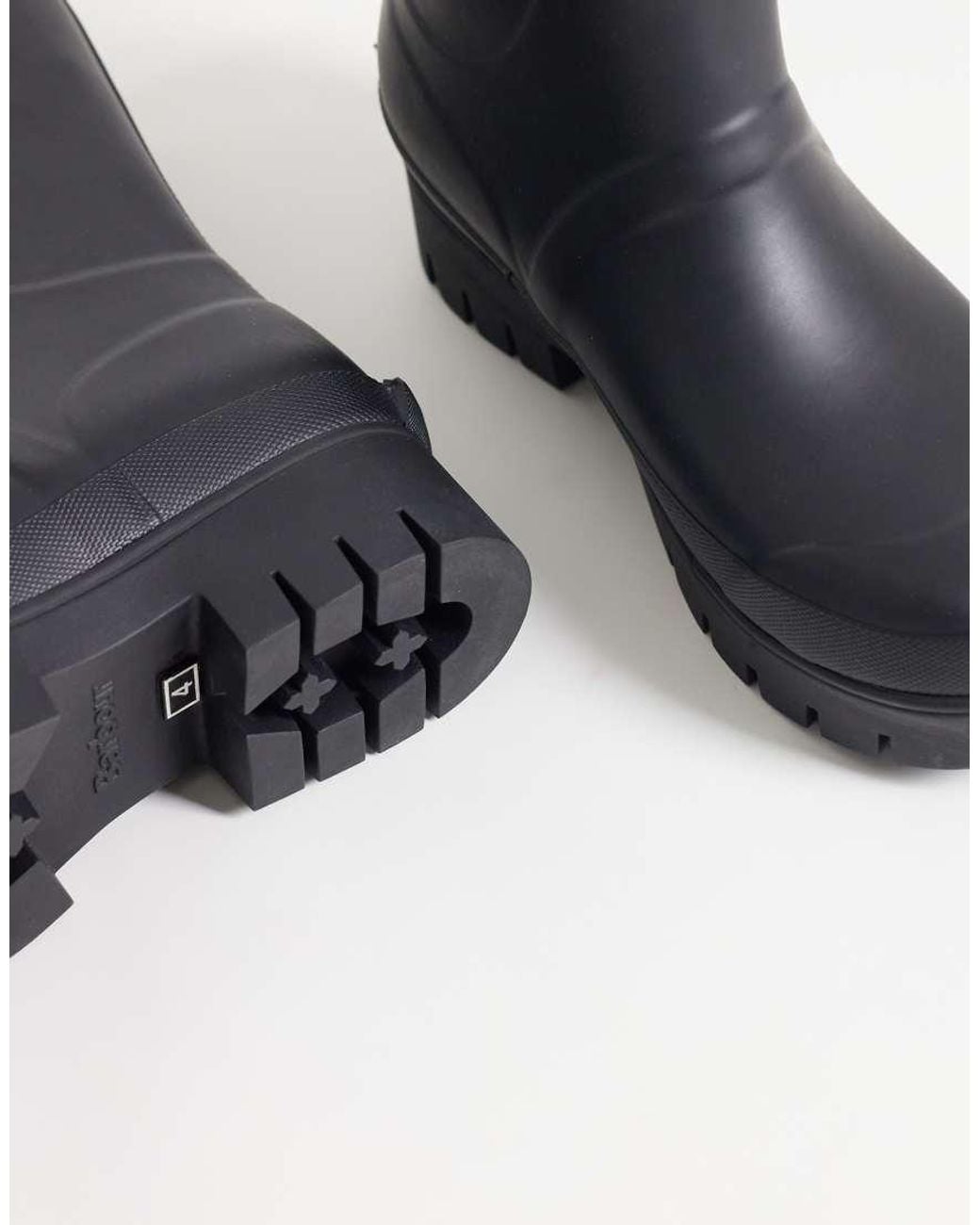 Barbour Black Raelynn Buckle Welly Boots