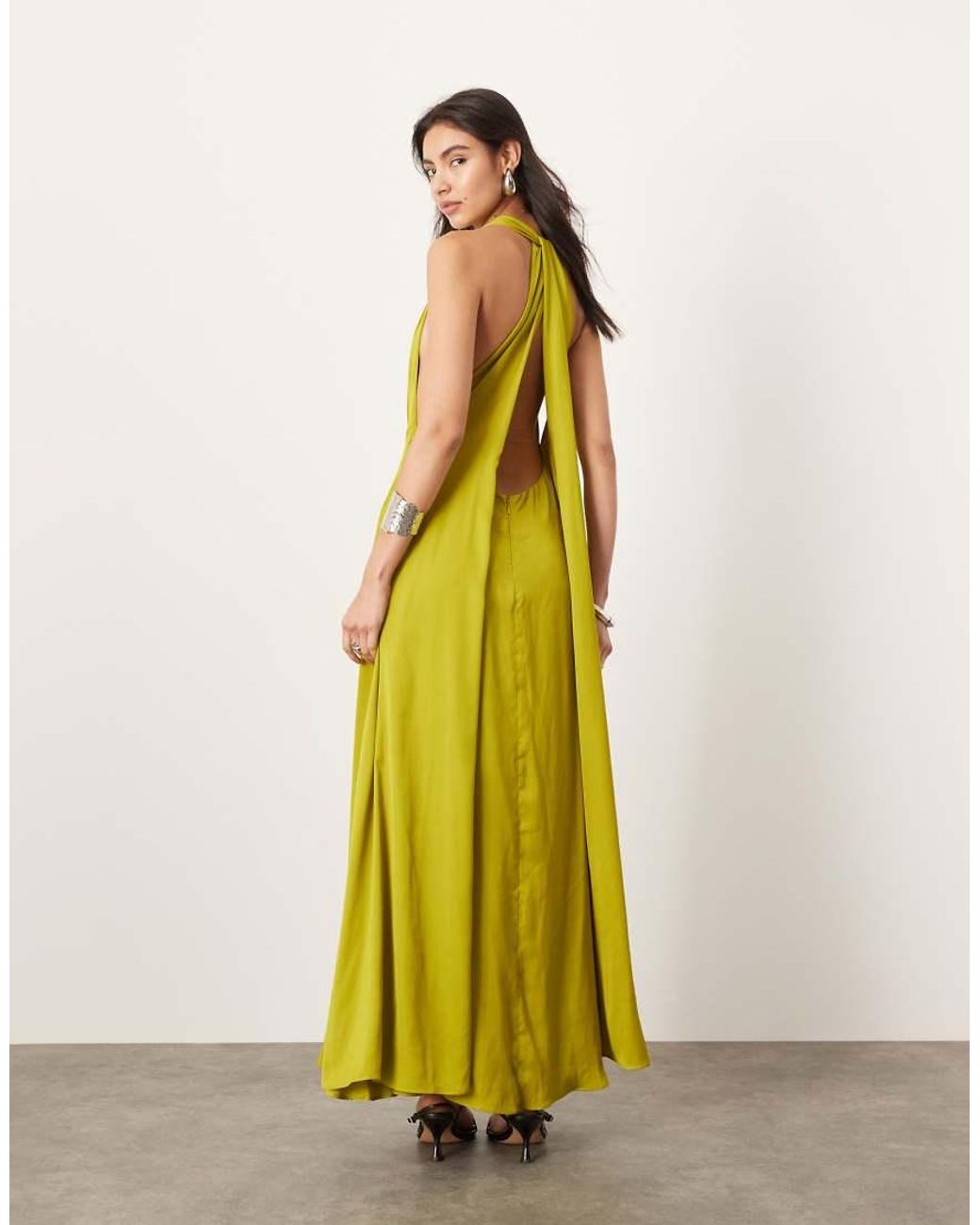 dixon halter dress amur AMUR- Lorelie Halter Gown – Angela's Edit main image 0