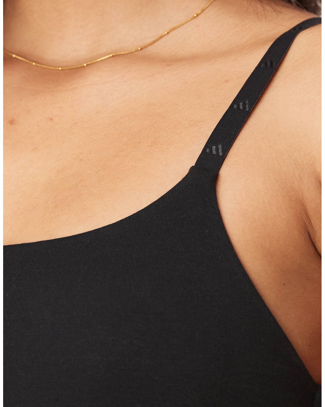 Adidas Black – elastisches bustier