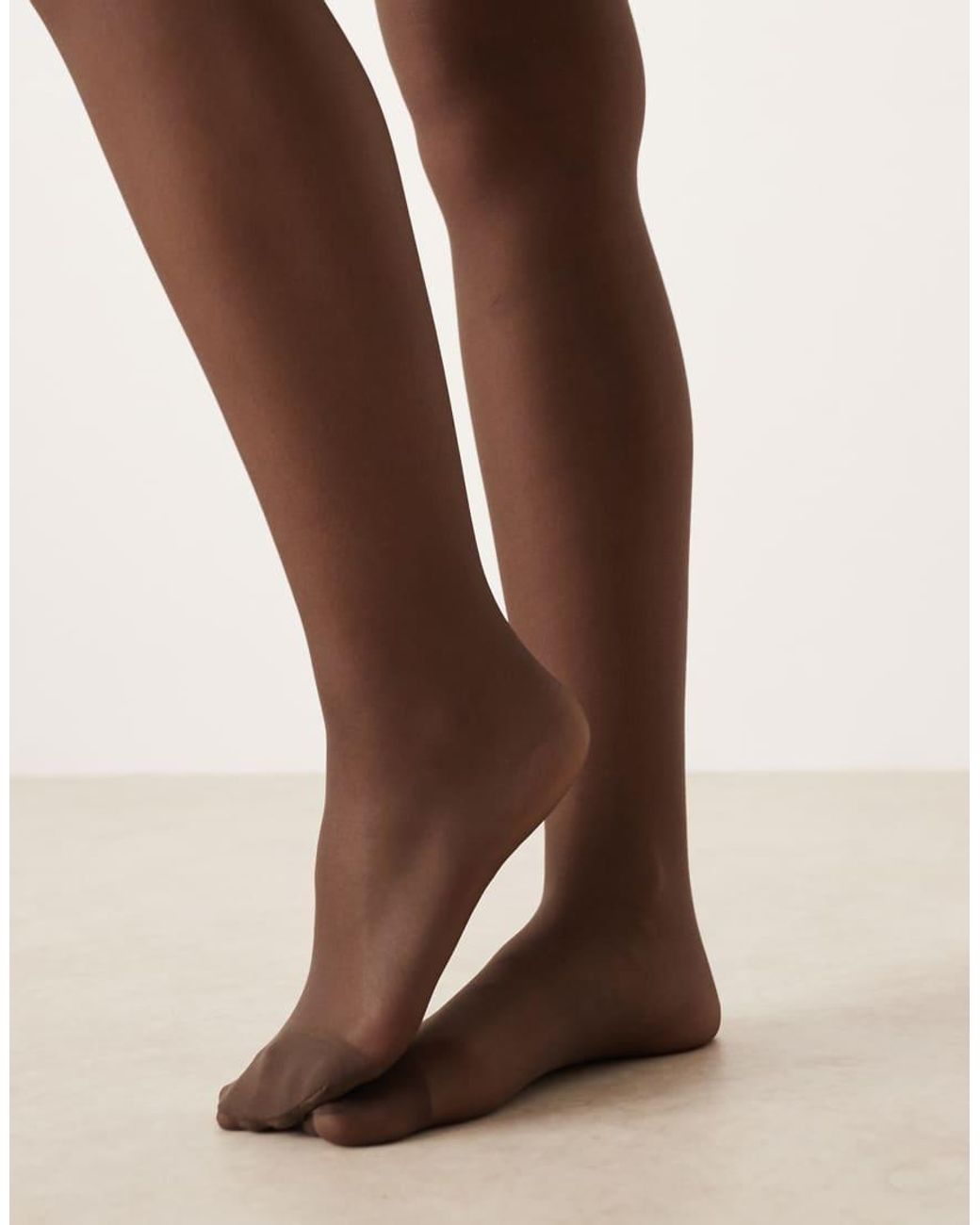 ASOS Black 2 Pack Of 15 Denier Tights