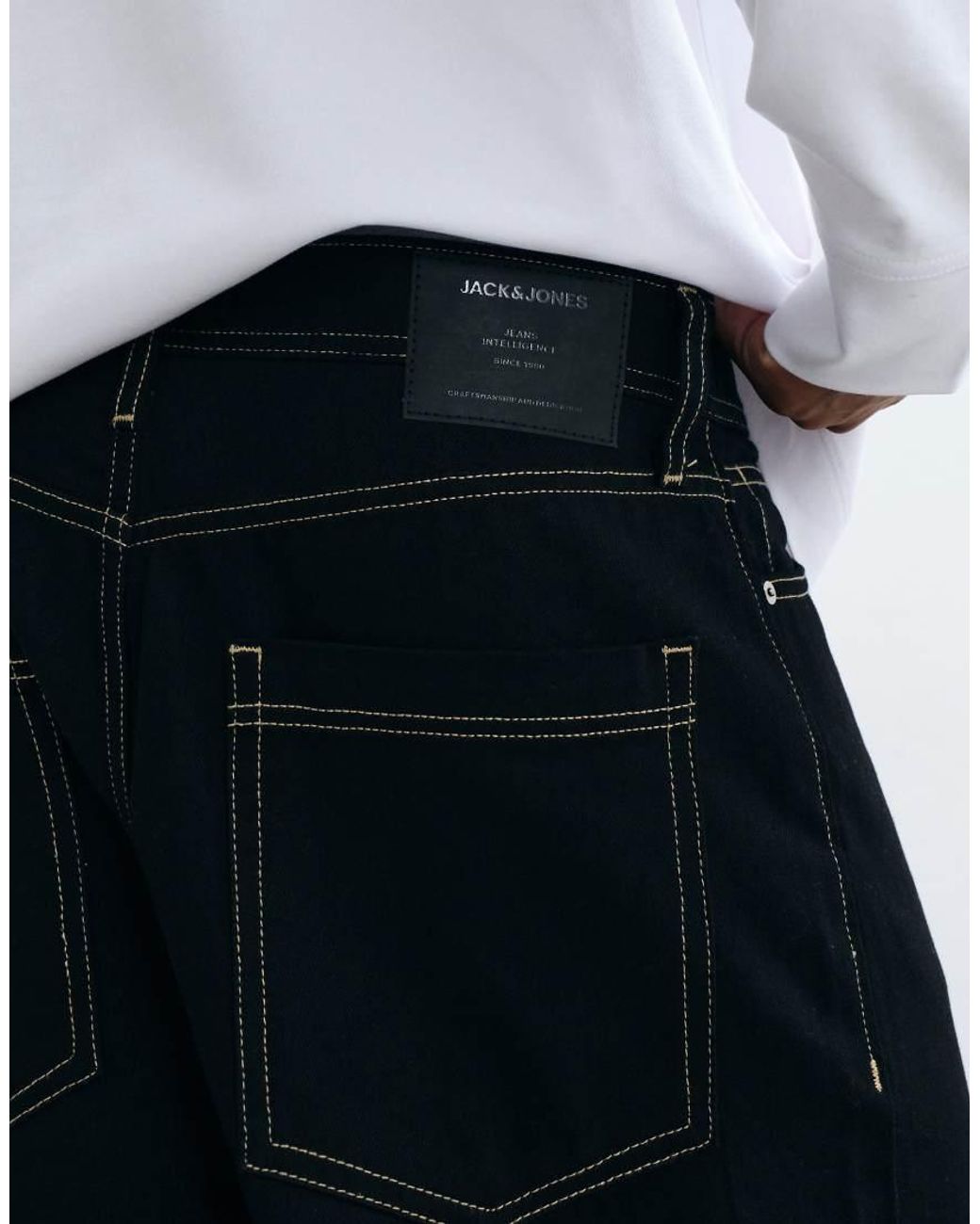 Jack & Jones Blue Ron Skater Jeans for men