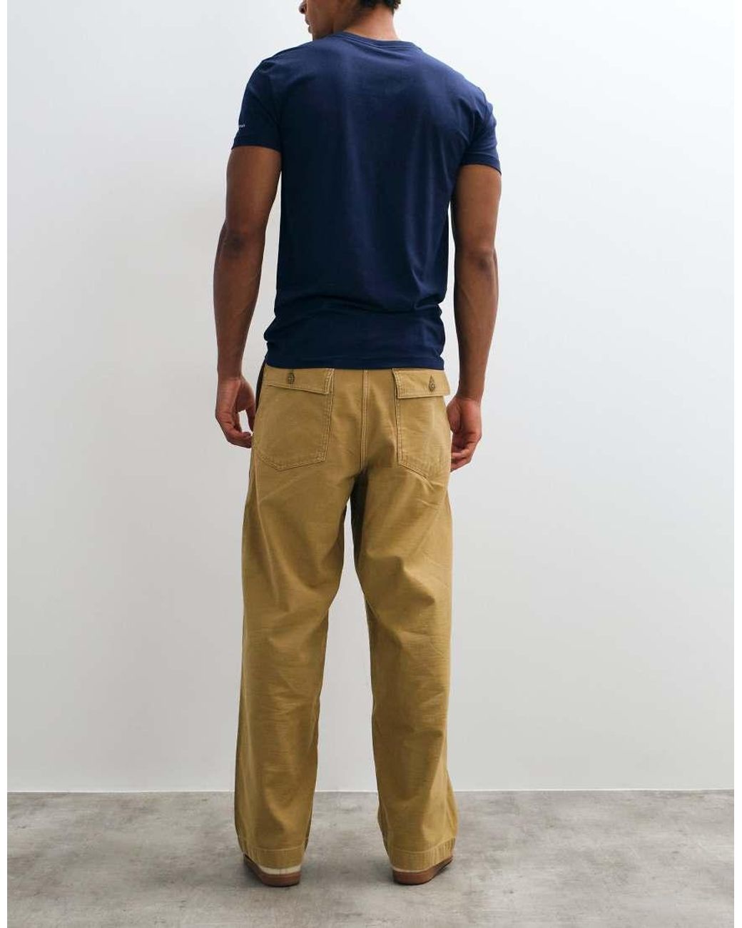 Polo Ralph Lauren Natural Woven Cargo Trousers for men