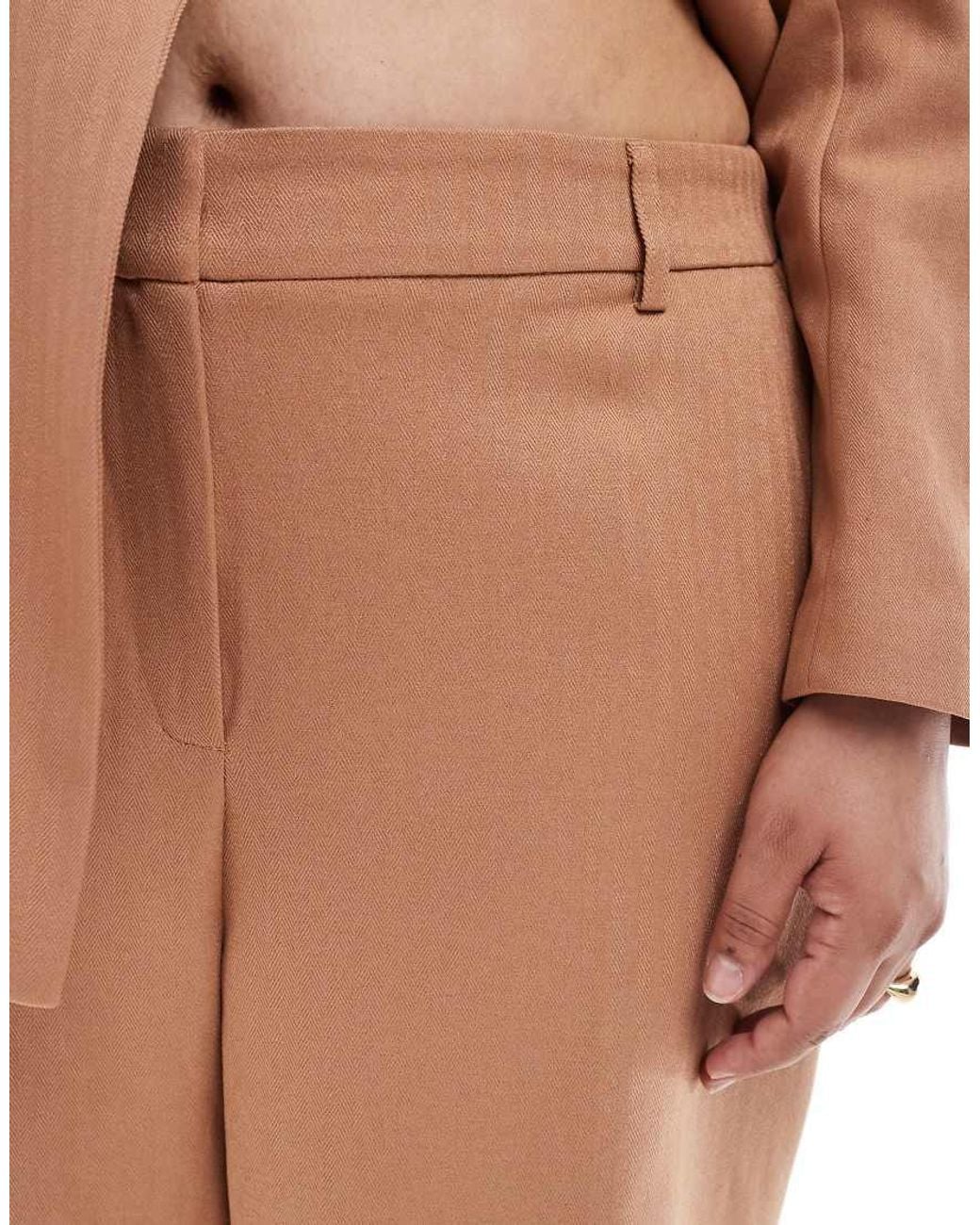 Vero Moda Multicolor Tailored Herringbone Wide Leg Co-Ord Trousers