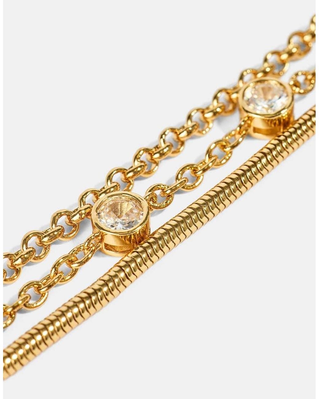 CERNUCCI Black Triple Layer Rolo Bracelet