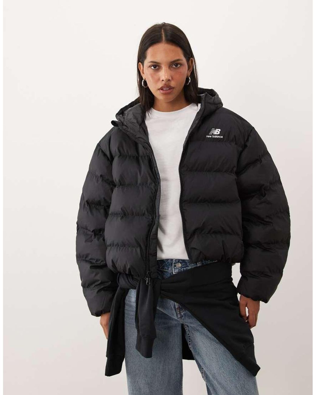 New Balance Black Boston Puffer Jacket