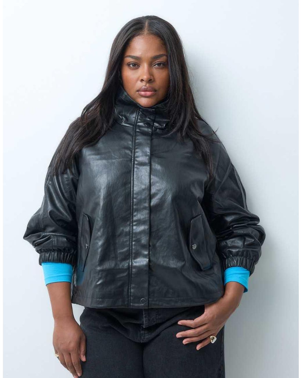 Giacca Bomber di ONLY in Blue