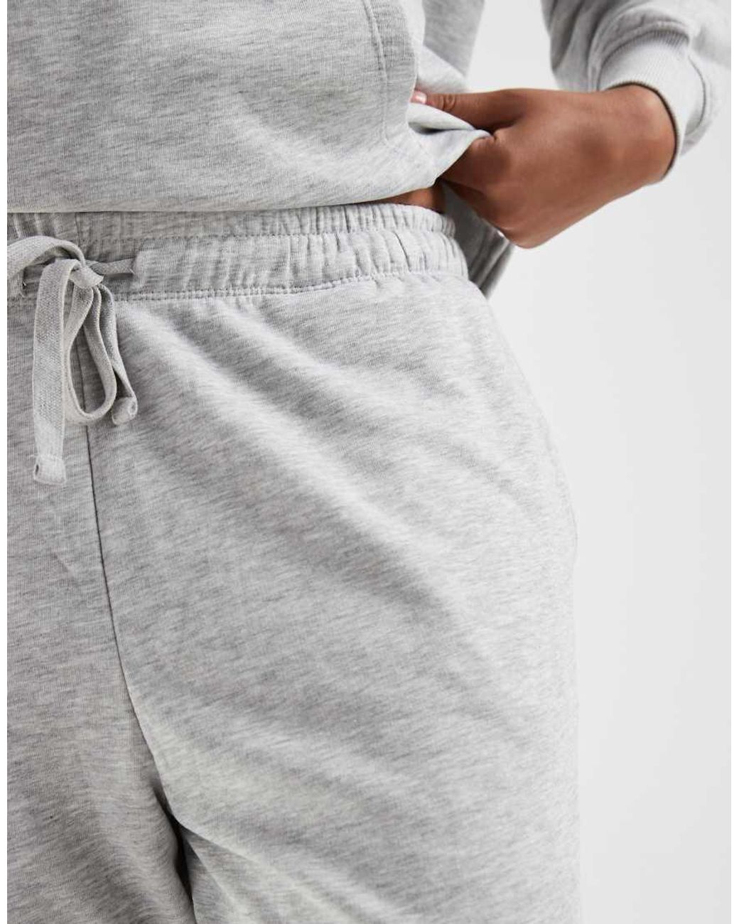 ONLY Gray Straight Leg Sweatpants