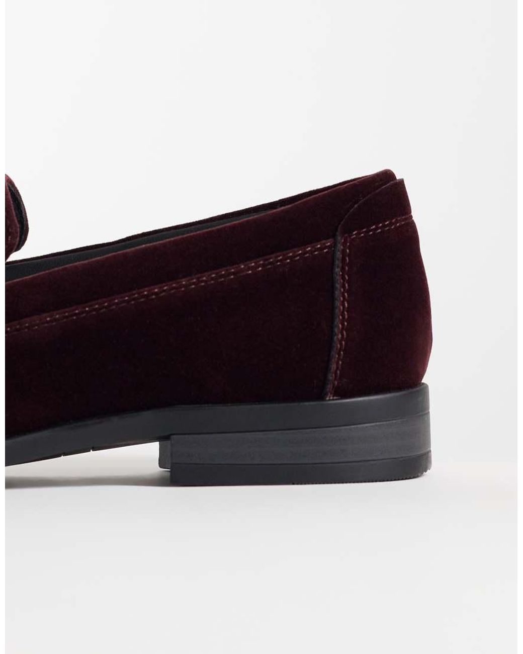 ASOS Brown Slim Loafer With Snaffle for men