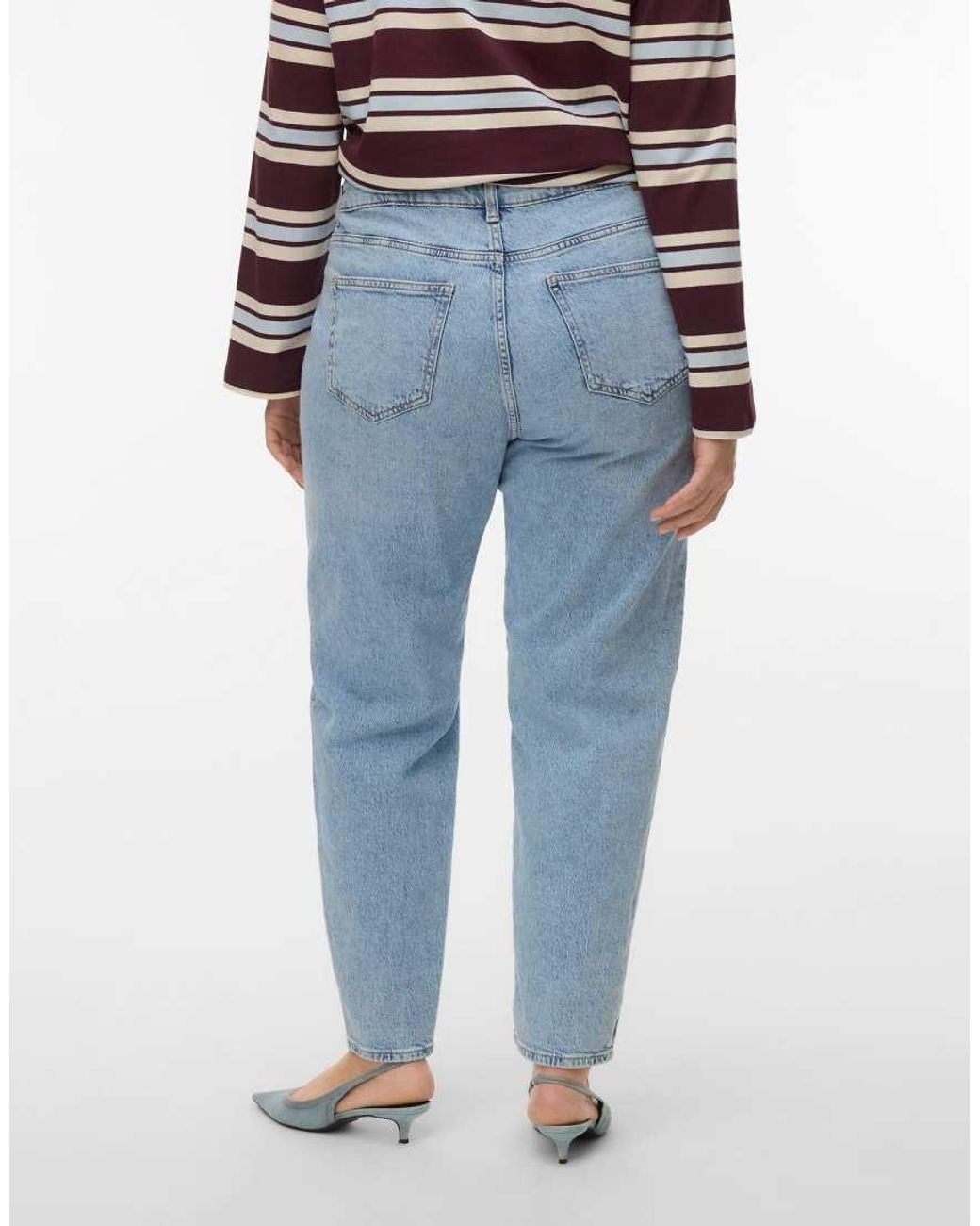 Vero Moda Blue Mom Fit Jeans
