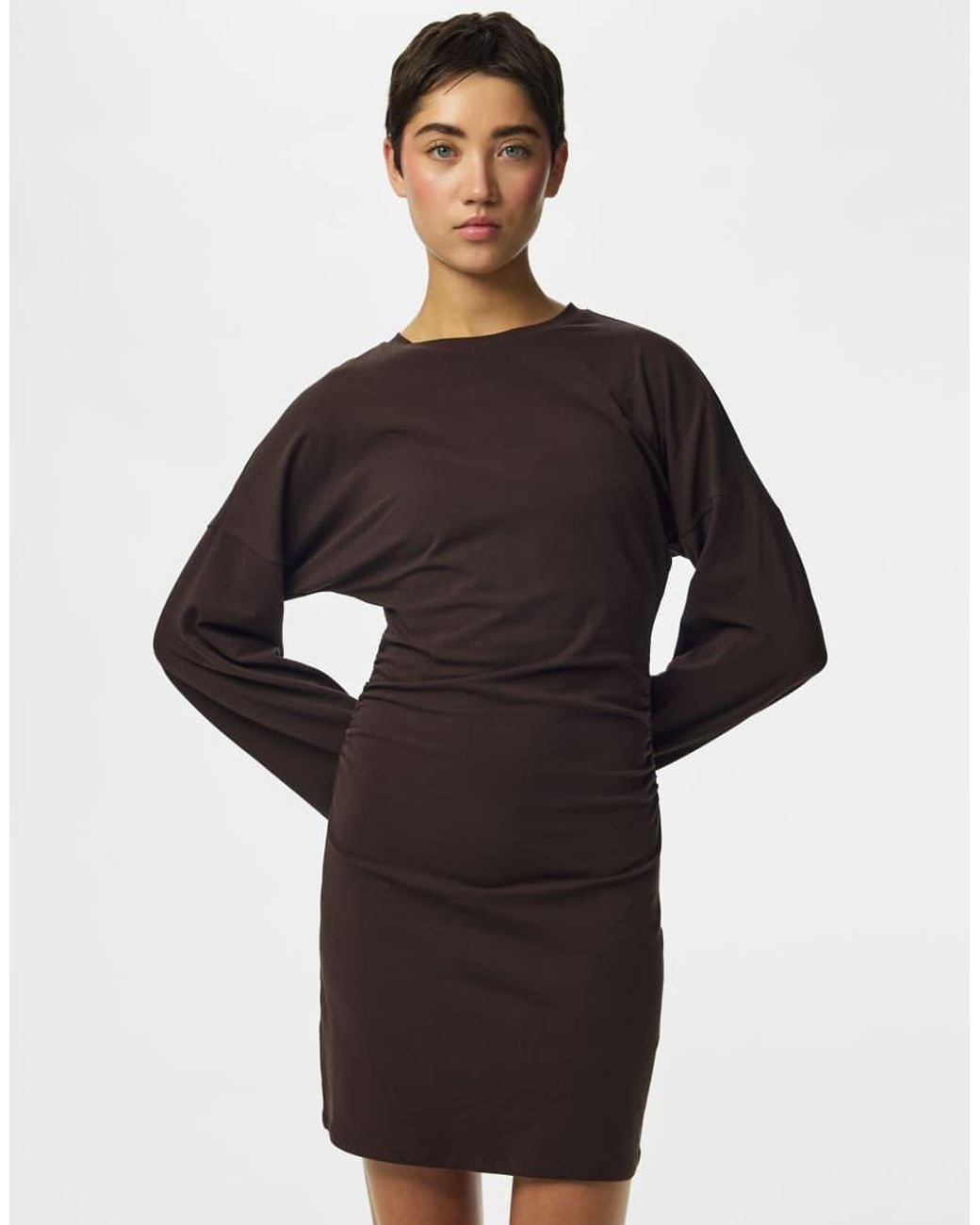 Pieces Black Mini Dress