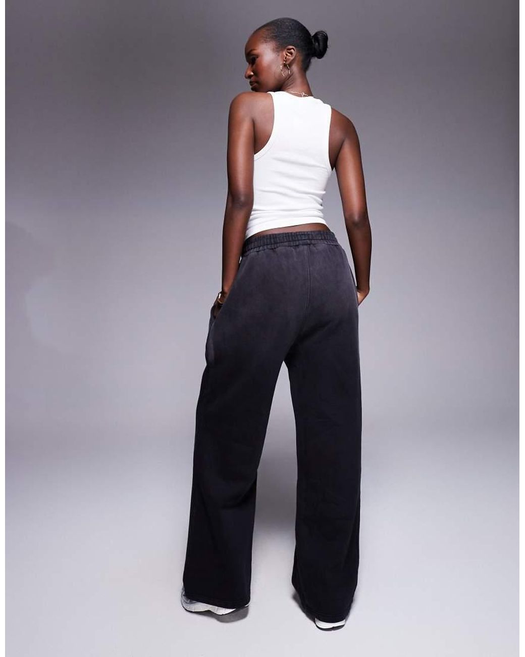 Good For Nothing Blue Wide Leg Relaxed Jogger