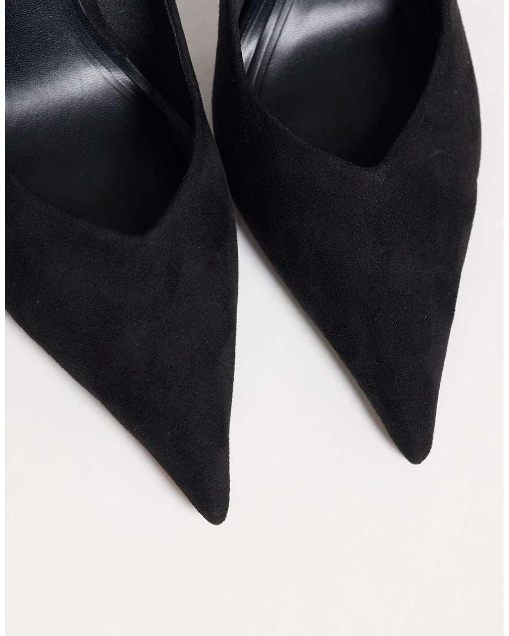 ASOS Blue Prague Pointed Stiletto High Heel Court Shoes