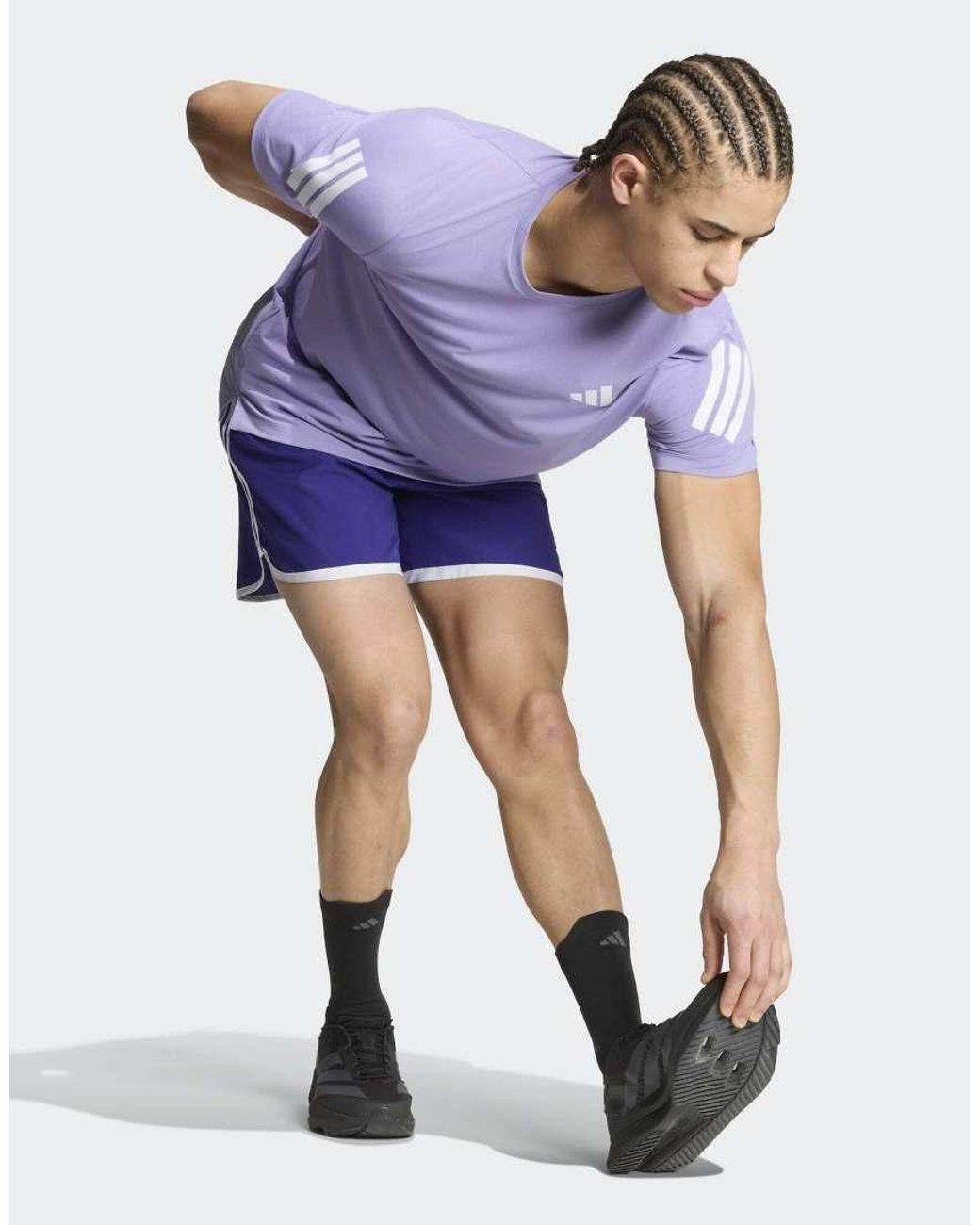 Adidas Originals Purple Adi365 Climacool T-Shirt for men