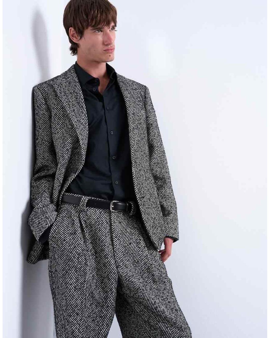 Blazer di Topman in Gray da Uomo