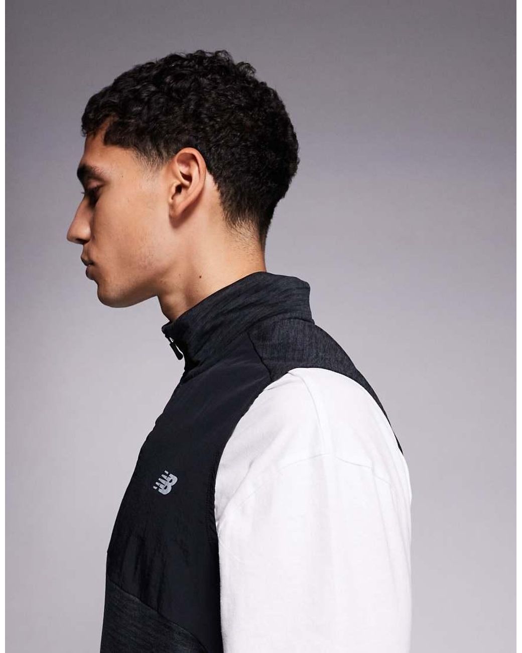 New Balance Blue Heat Grid Vest for men