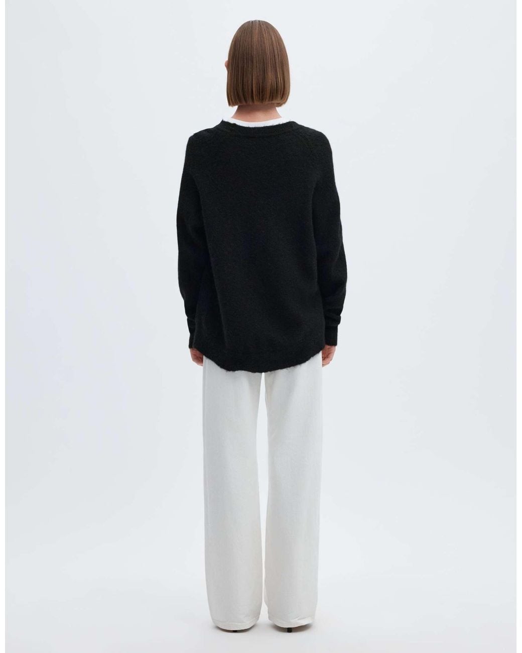 SELECTED Black Pullover