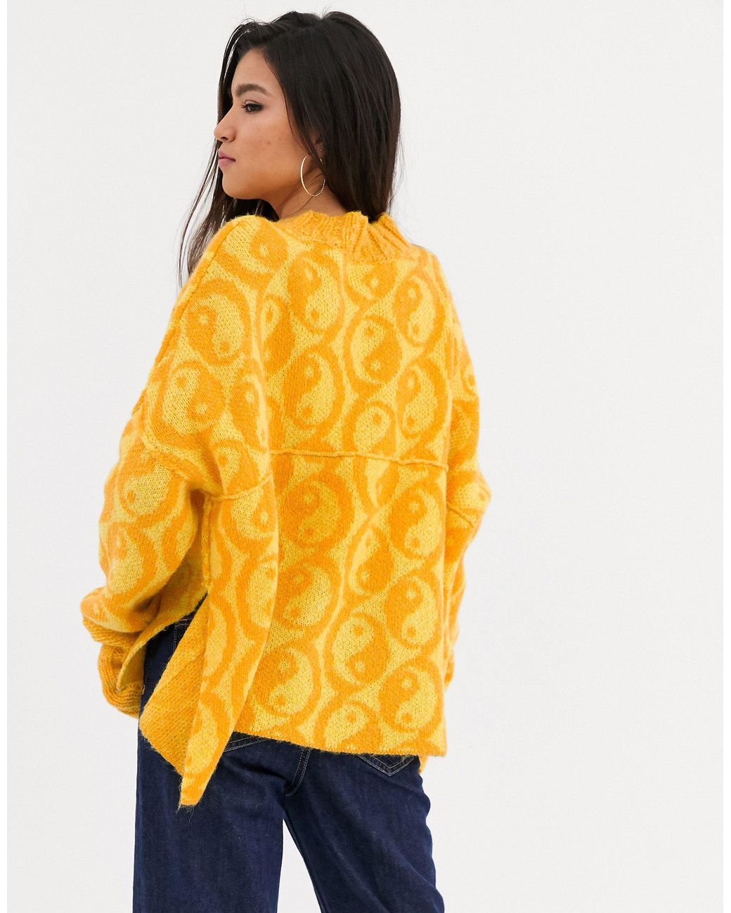 Free People Yin Yang Oversized Jumper 