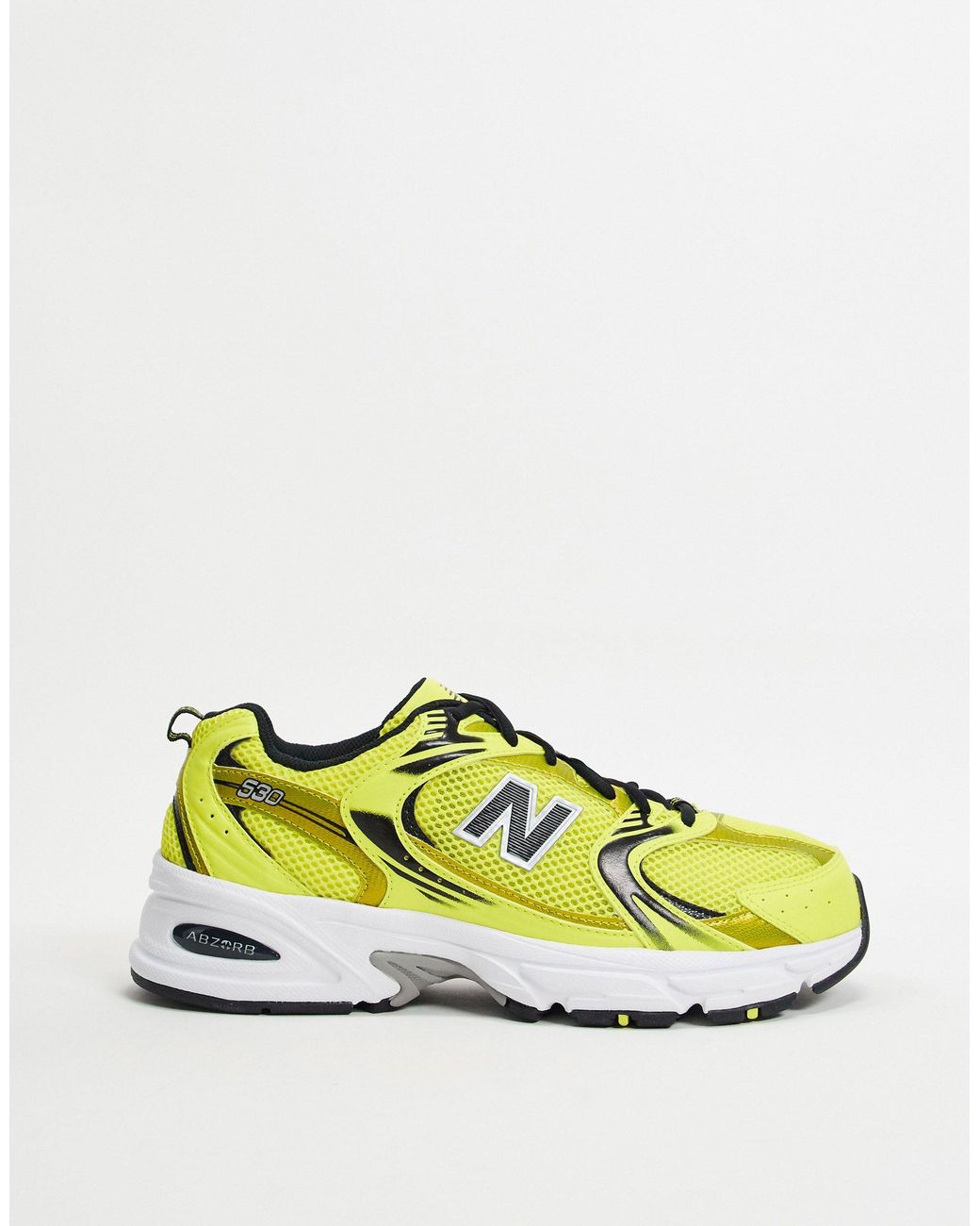 New Balance 530 Trainers in Yellow for Men | Lyst