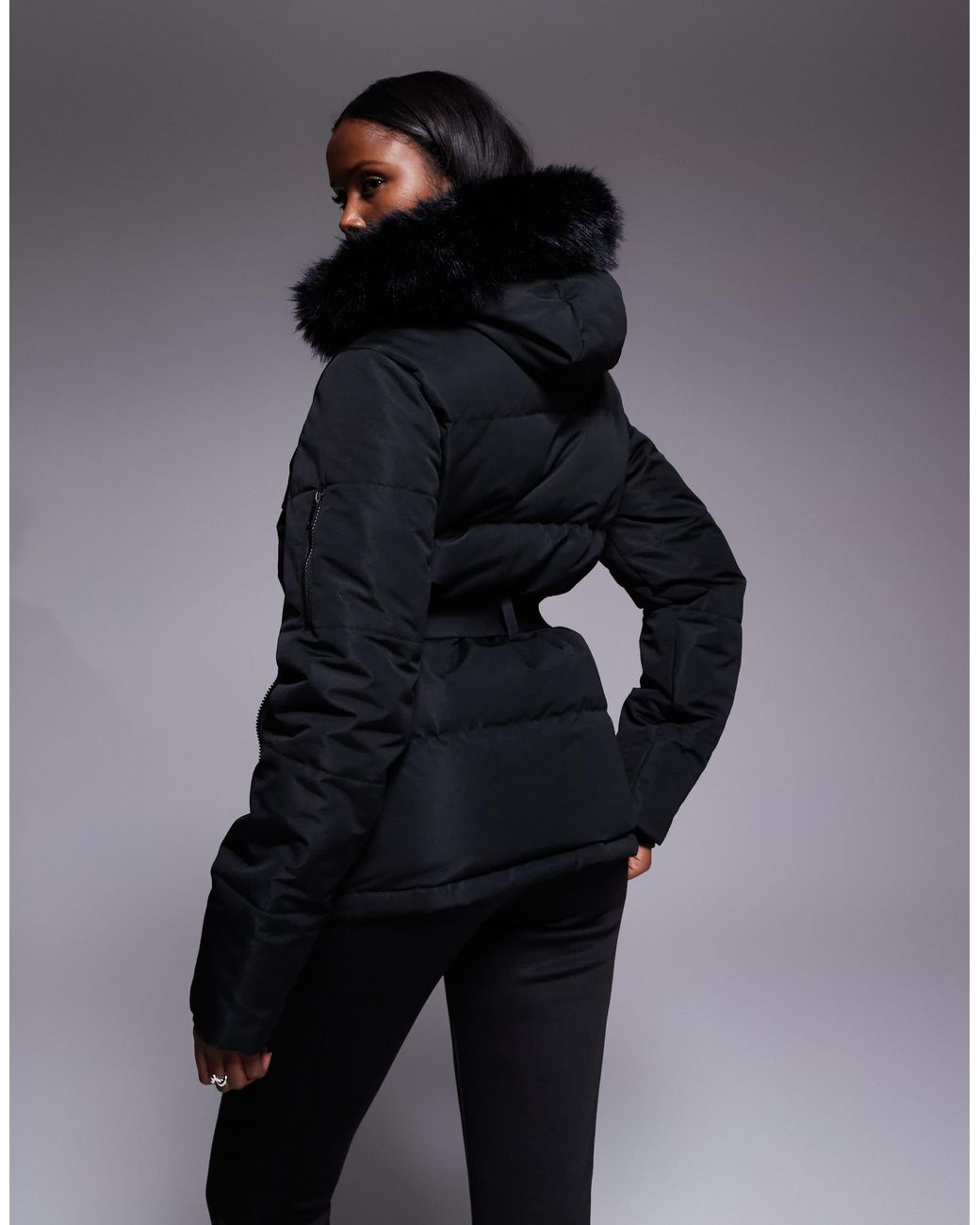 Doudoune Threadbare en coloris Blue