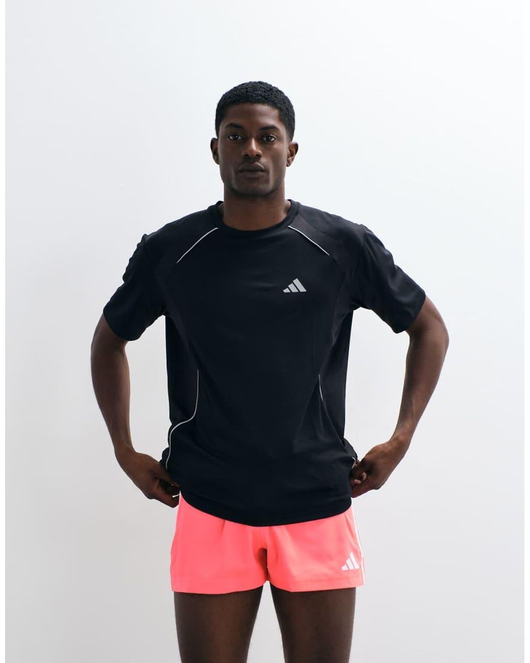 Adidas Originals Blue Adidas Training Tech T-shirt for men