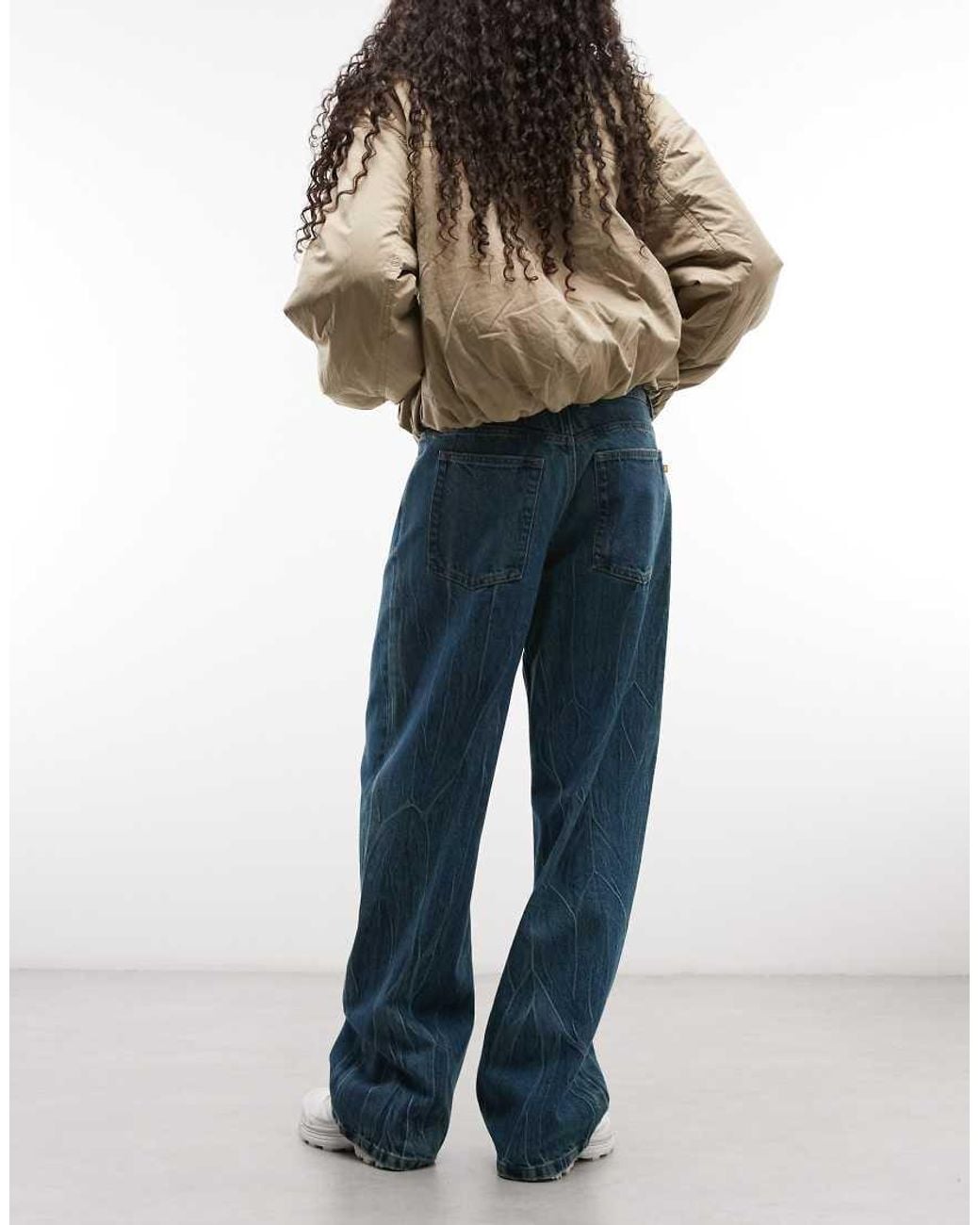 Collusion Blue X001 Antifit Mid Rise Jean