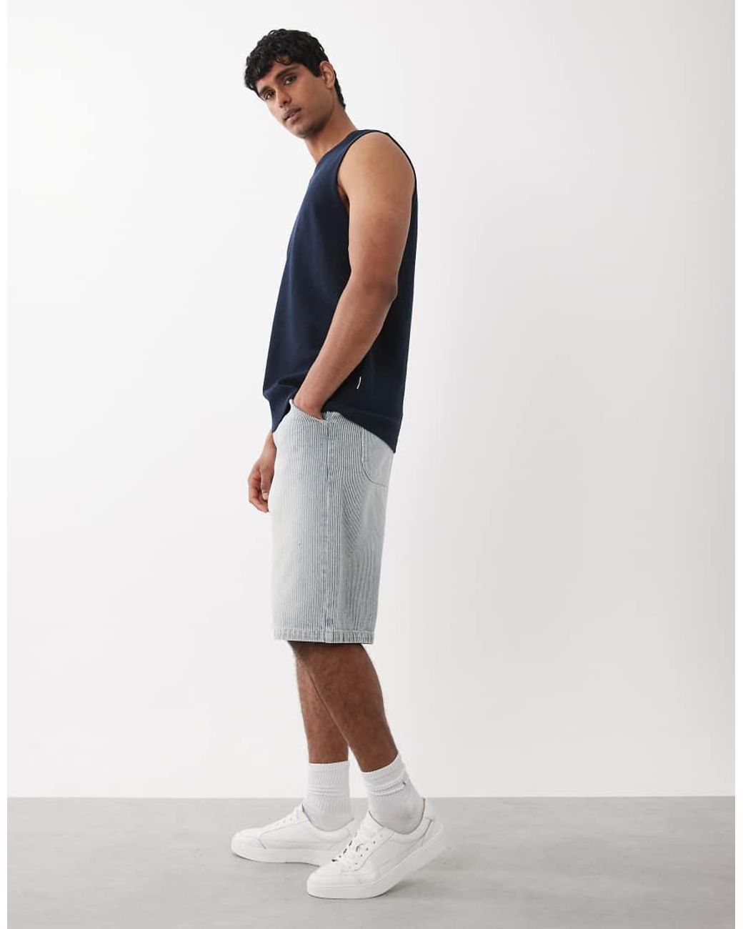 Jack & Jones Blue Alex baggy Shorts for men