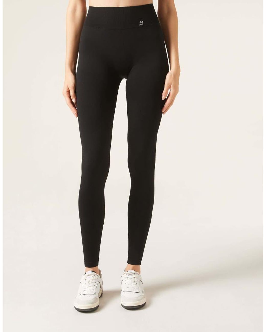 Calzedonia Black Scrunch Leggings