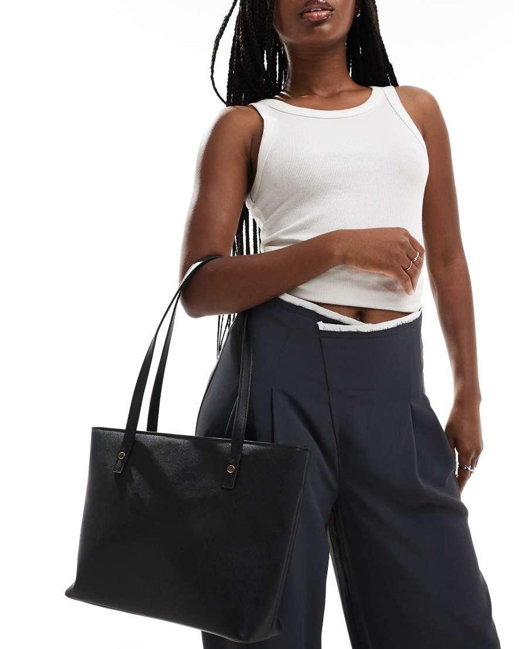 Maxi Borsa Nera di ASOS in Black