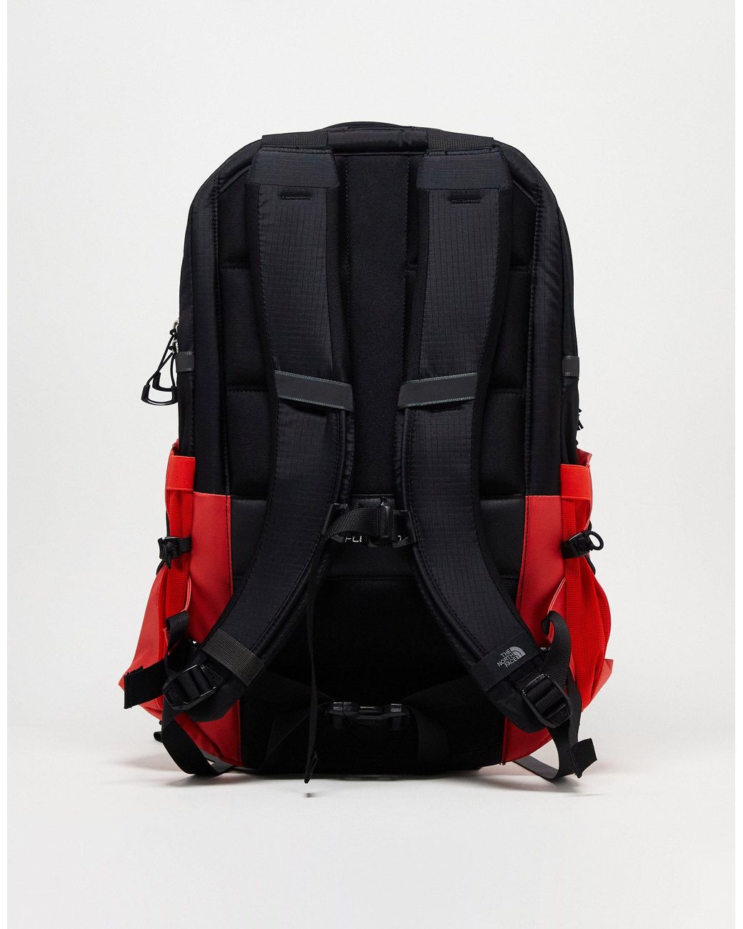 North face borealis hot sale black red