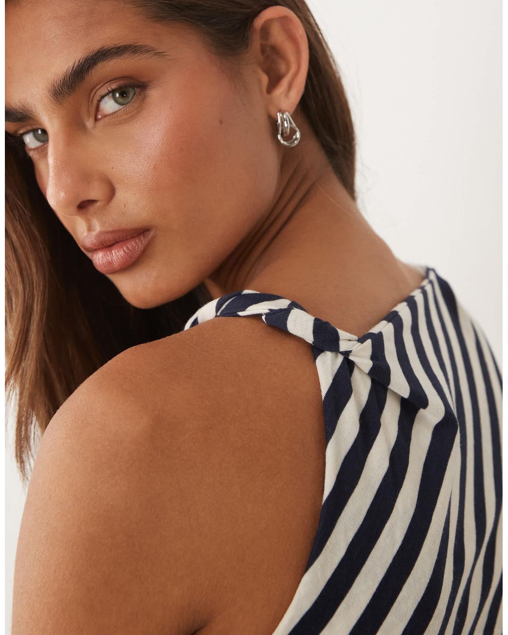 Mango White – maxikleid