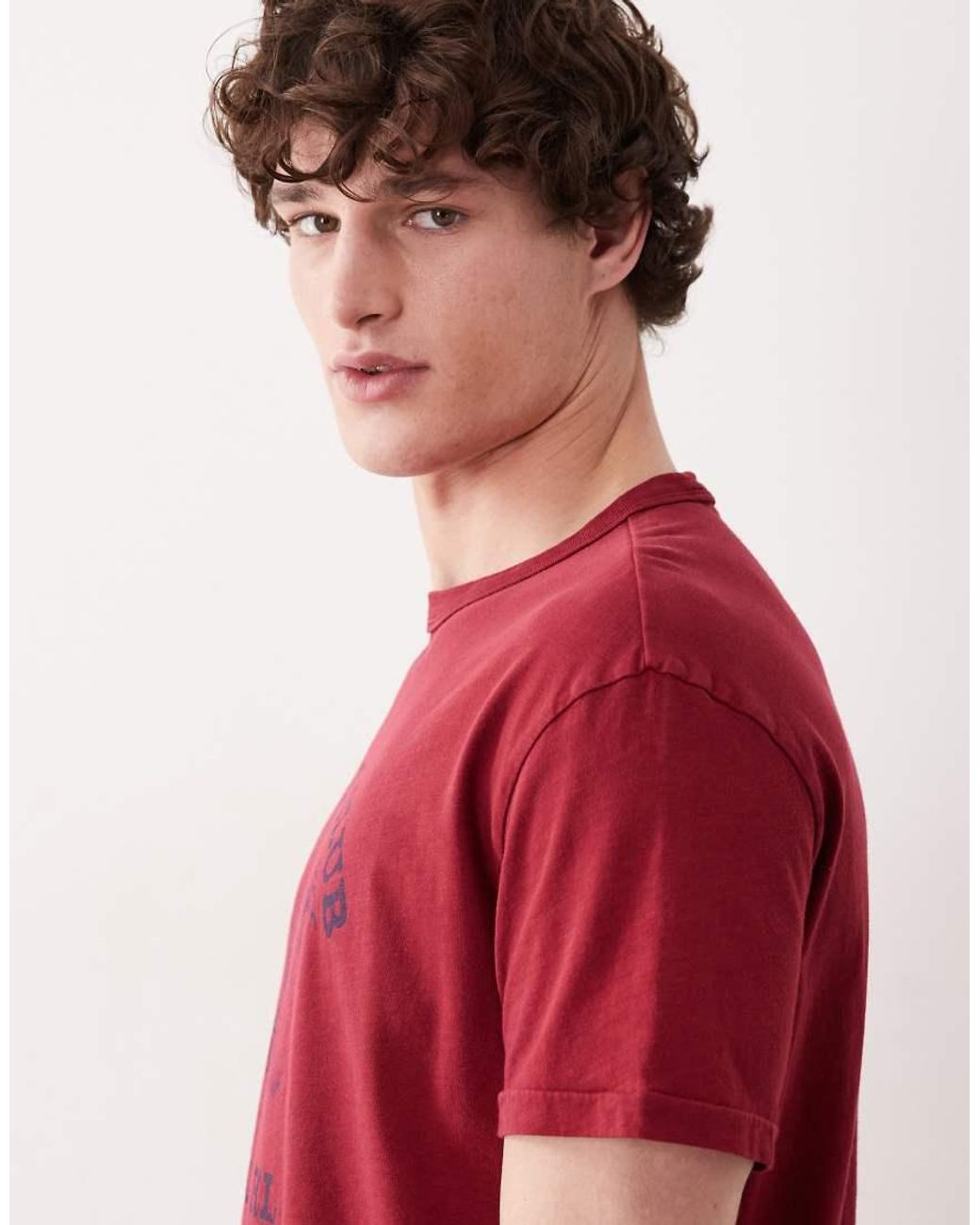 Polo Ralph Lauren Red Vintage Polo Player Print T-shirt for men